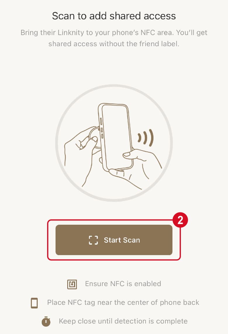 Start scan