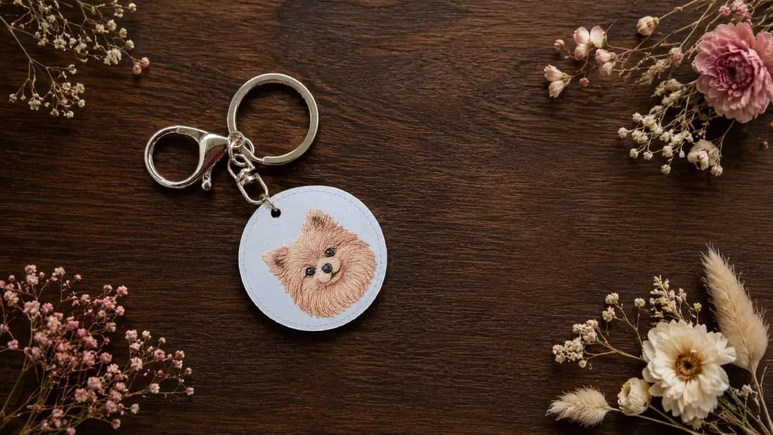 Linknity NFC keychain product photo
